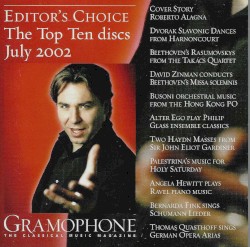 Editor’s Choice: The Top Ten Discs of July 2002