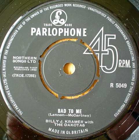 Bad to Me / I Call Your Name
