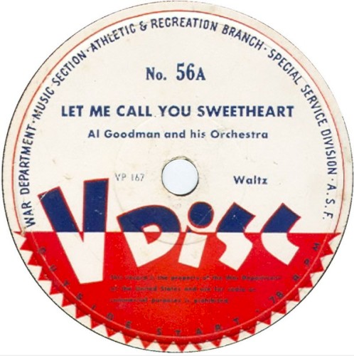 Let Me Call You Sweetheart / Moonlight and Roses