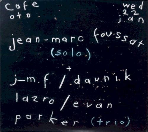 Café Oto, London, the 22th of January 2020