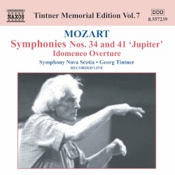 Symphonies nos. 34 & 41 "Jupiter" / Idomeneo Overture