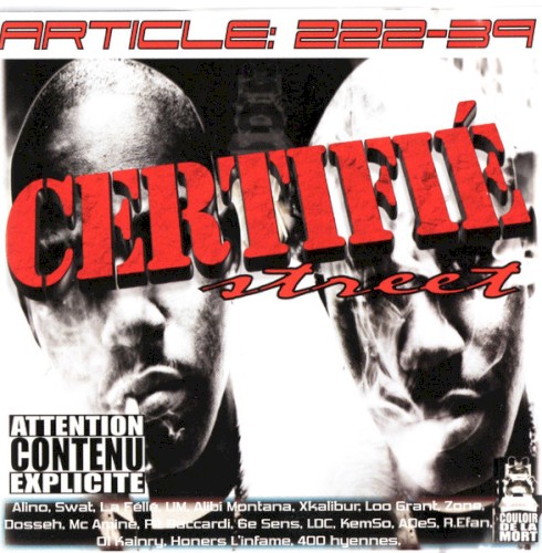 Article: 222-39 - Certifié Street