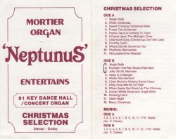 Mortier Organ ‘Neptunus’ Entertains: Christmas Selection