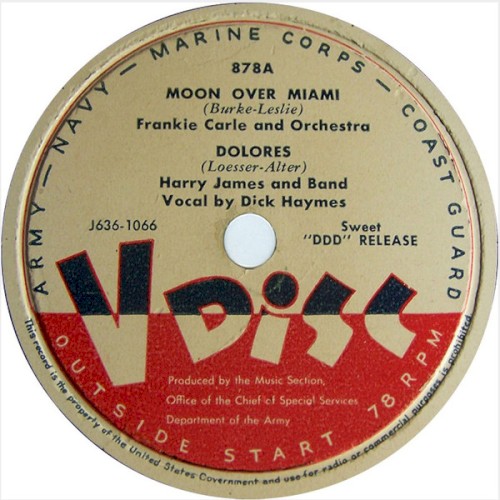 Moon Over Miami / Dolores / Cuddle Up a Little Closer / My Gal Sal