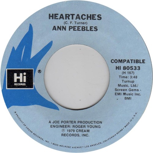 Heartaches / I’d Rather Leave While I’m in Love