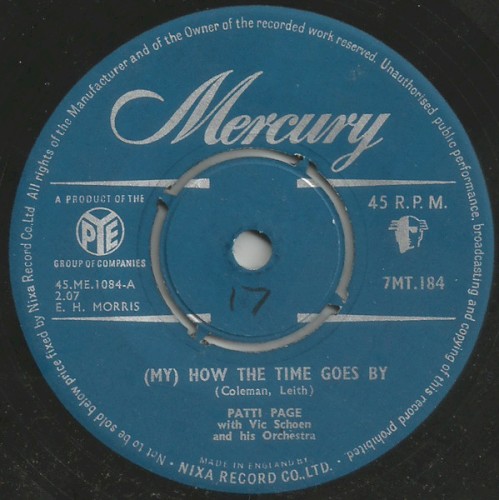 (My) How the Time Goes By / I’ll Remember Today