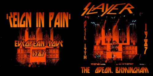 The Odeon, Birmingham: April 19th 1987