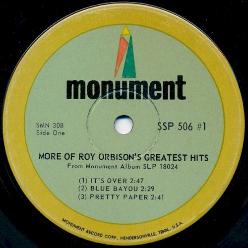 More of Roy Orbison’s Greatest Hits