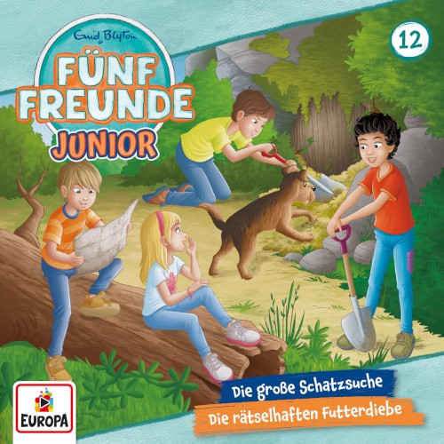 Fünf Freunde Junior 12: Die große Schatzsuche / Die rätselhaften Futterdiebe