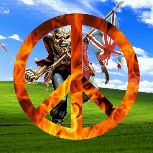 Trooper Hair (black dresses x iron maiden mix)