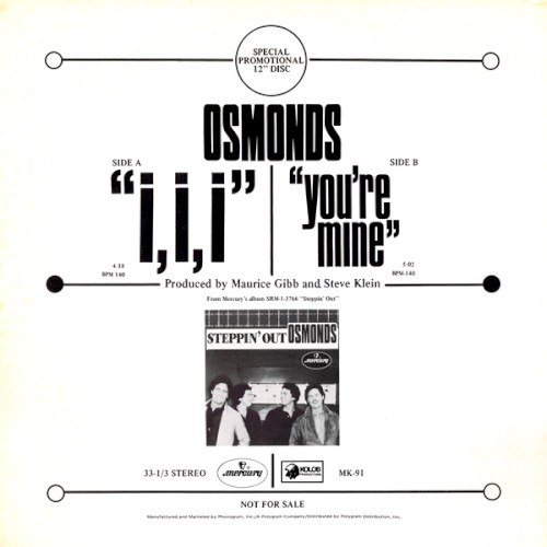 I, I, I / You're Mine