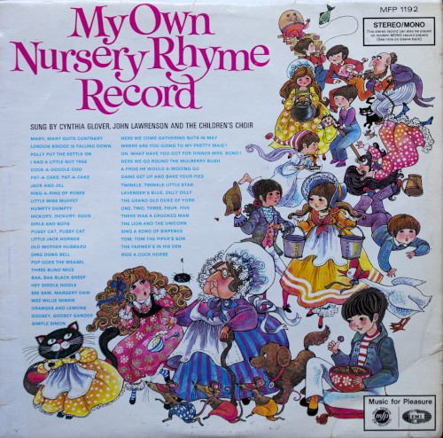 My Own Nursery Rhyme Record
