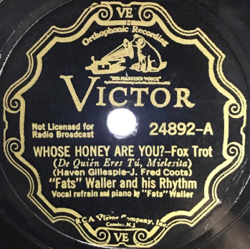 Whose Honey Are You?/ Rosetta
