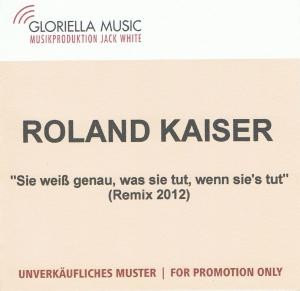 Sie weiß genau, was sie tut, wenn sie's tut
