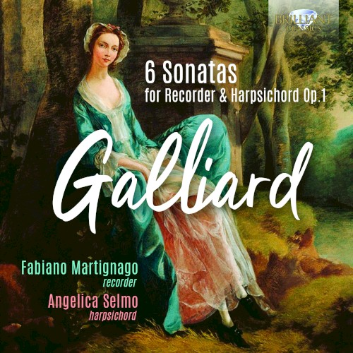 6 Sonatas for Recorder & Harpsichord, op. 1