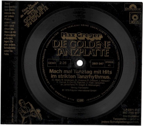 Die Goldene Tanzplatte