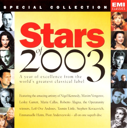 Classic FM: Stars of 2003