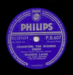 Champion the Wonder Horse / Ticky Ticky Tick (I'm Gonna Tell on You)
