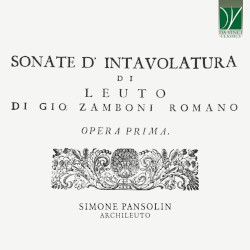 Sonate d’intavolutara di leuto di Gio Zamboni romano, Opera prima