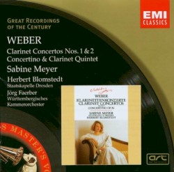 Clarinet Concertos nos. 1 & 2 / Concertino & Clarinet Quintet