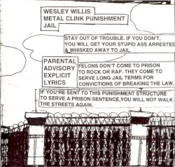 Metal Clink Punishment Jail
