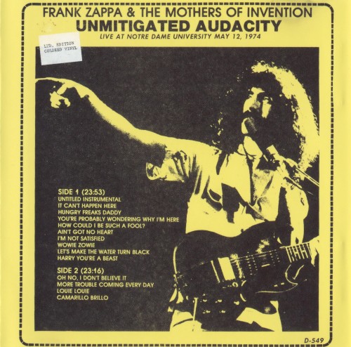 Unmitigated Audacity