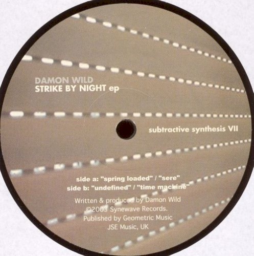 Subtractive Synthesis VII - Strike By Night
