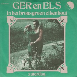 In het bronsgroen eikenhout