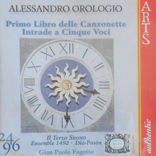 Primo Libro Delle Canzonette / Intrade A Cinque Voci