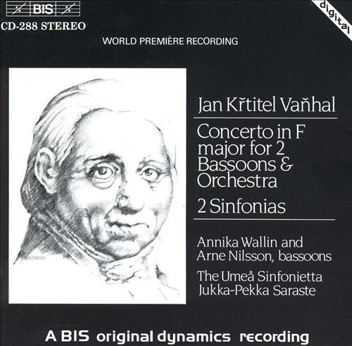 Concerto in F major for 2 Bassoons & Orchestra / 2 Sinfonias