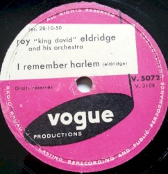 I Remember Harlem / Tu disais qu'tu m'aimais
