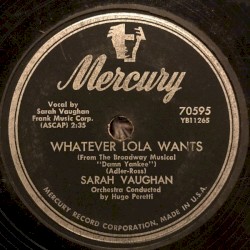 Whatever Lola Wants