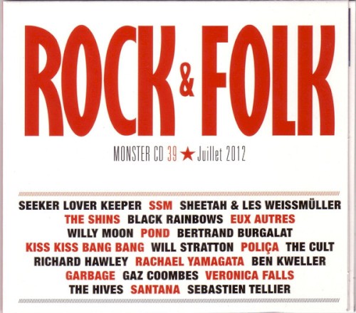 Rock & Folk Monster CD 39 - Juillet 2012