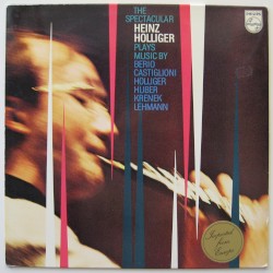 The spectacular Heinz Holliger plays music by Berio, Castiglioni, Holliger, Huber, Krenek, Lehmann