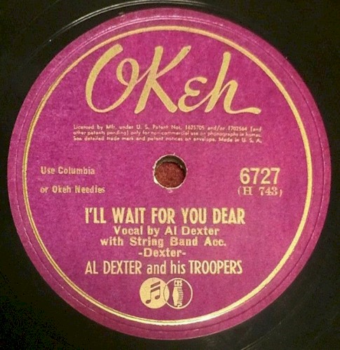 I'll Wait for You, Dear / I'm Losing My Mind Over You