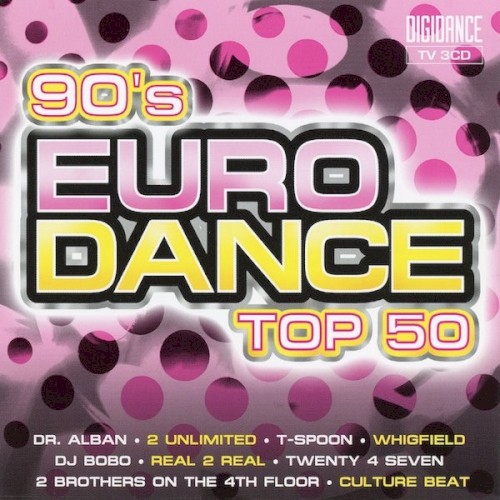 90’s Euro Dance Top 50