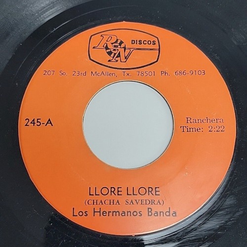 Lloré lloré / El conquistador