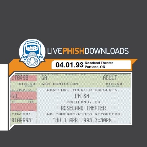 1993-04-01: Roseland Theater, Portland, OR, USA