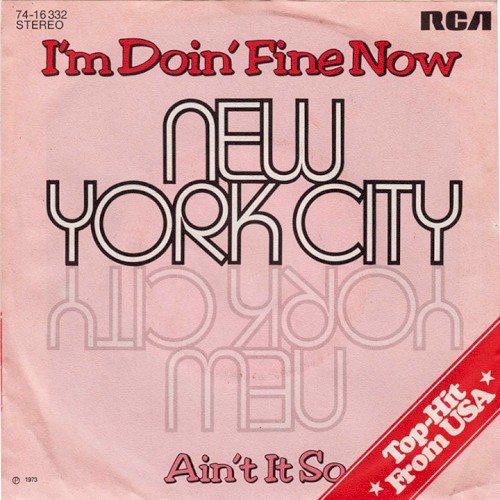 I'm Doin' Fine Now / Ain't It So