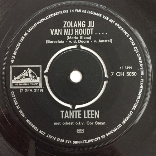 Zolang jij van mij houdt...