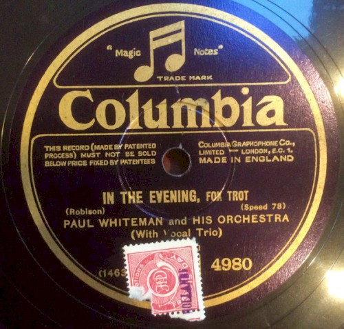 In the Evening / I'd Rather Cry Over You