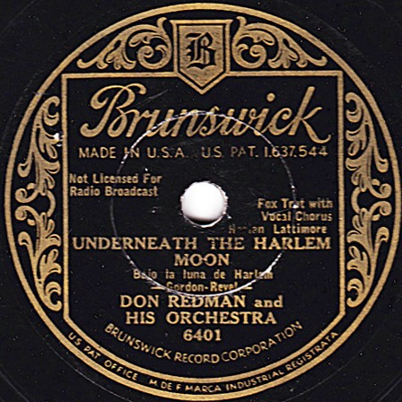 Underneath the Harlem Moon / Ain't I the Lucky One