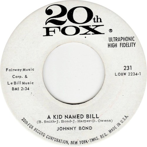 A Kid Named Bill / Jealous Lead