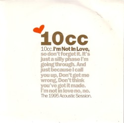 I’m Not in Love (acoustic session '95)