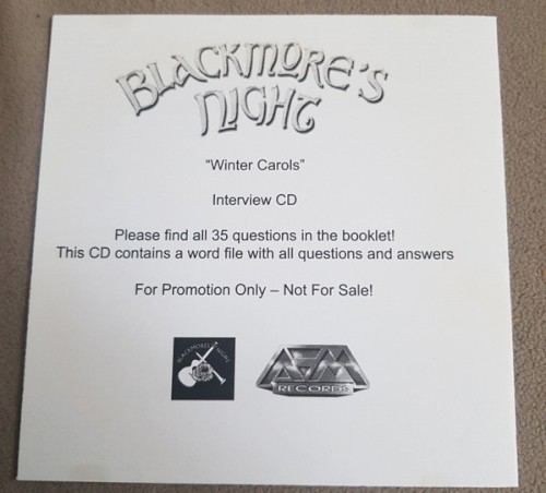 Winter Carols Interview CD