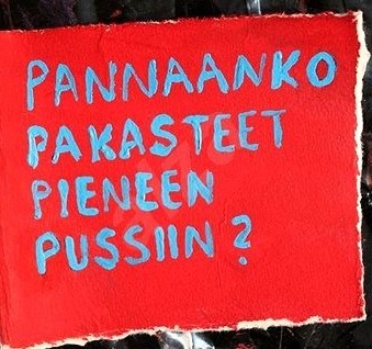 Pannaanko pakasteet pieneen pussiin?