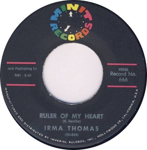 Ruler of My Heart / Hittin’ on Nothing