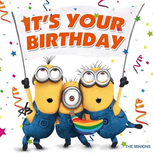 It's your birthday