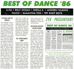 Best of Dance ’86