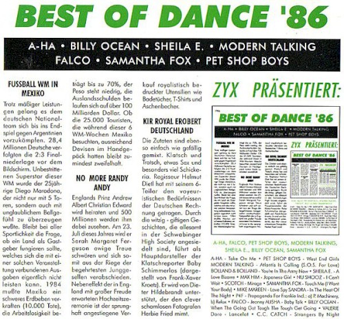 Best of Dance ’86